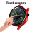 GT3 46 mm rouge coque intégrale avec verre trempé 8