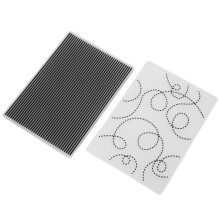 Cartella per rilievo in plastica 14.8 x 10.5 cm per biglietti
