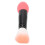Pennello per blush a doppia testa in ABS, rosso rosa - morbido e soffice 8