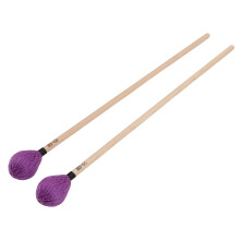1 paio di bacchette per marimba MQ-06 viola, filato di lana medio