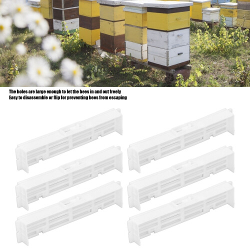 15PCS Bee Anti Escape Device Barrier Plastic Beehive Spacer Frame Beekeeping Tool for Apiculture 2
