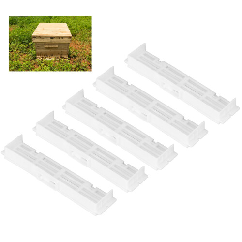 15PCS Bee Anti Escape Device Barrier Plastic Beehive Spacer Frame Beekeeping Tool for Apiculture