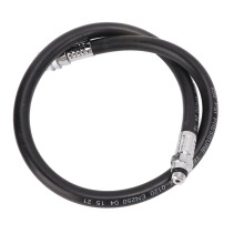 Manguera de baja presión para BCD, 66 cm / 26 in, 250 psi, de caucho y latón.