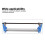 Detector de rectitud de flechas para tiro con arco 30cm/11.8in azul 12