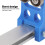 Detector de rectitud de flechas para tiro con arco 30cm/11.8in azul 6