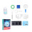 Kit completo di impronte digitali per bambini, in plastica, 8+ 2