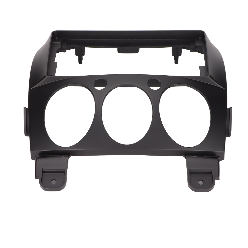 Navigation Panel Frame Trim Abs Dashboard Cover 2 Din Replacement For Mazda 2 2007Â2013 9341321721443