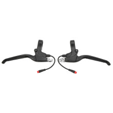 Elektroroller-Bremshebelset aus Aluminiumlegierung 185mm Wasserfester Stecker