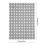 2 Pcs Embossing Folders Embossing Template Multipurpose DIY Paper Craft Plastic Bump Embossing Template Print Folders 13