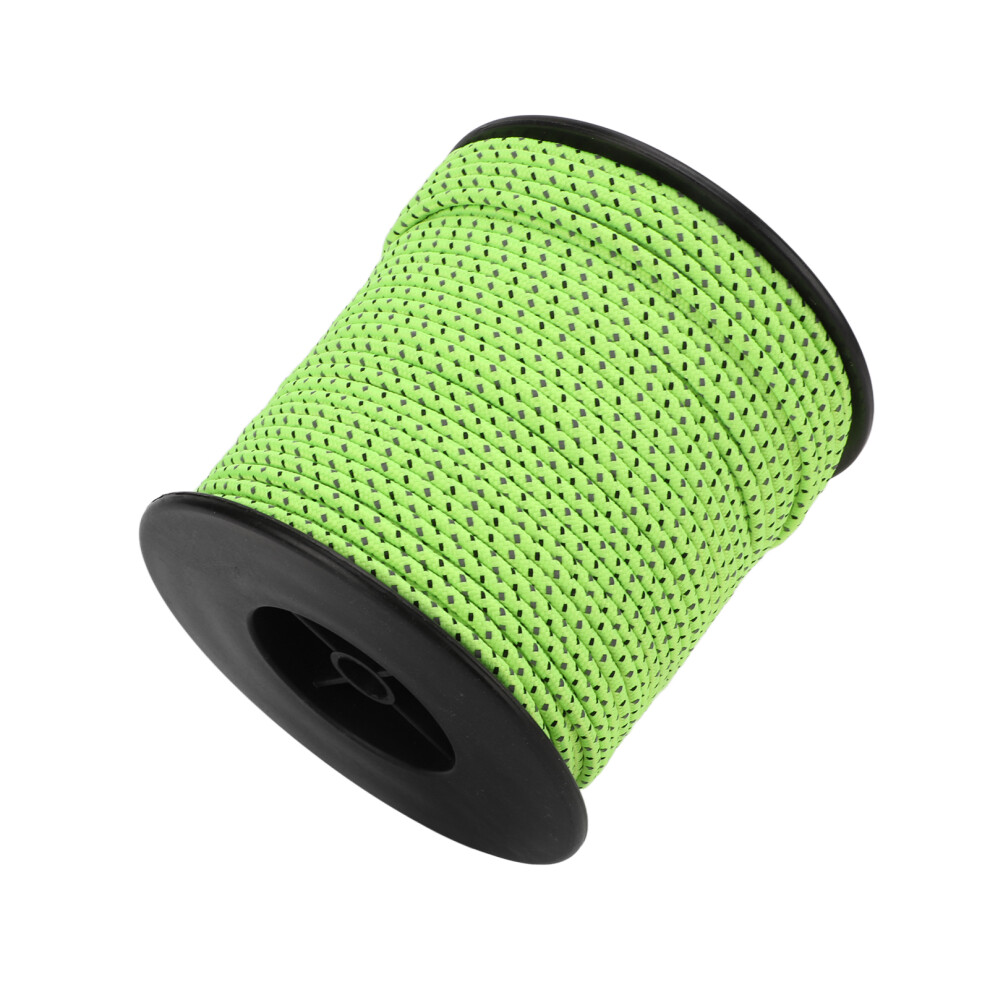 Camping Rope Fluorescent Tent Reflective Cord For Outdoor Camping Hiking Tent 50M/164Ft 5081321722517