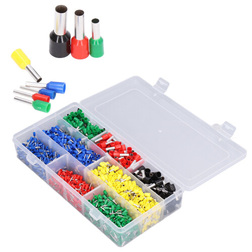 HX0100816 2000 piezas kit de ferrules 8-12 mm Azul/Verde 2