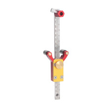 Calibrador de marcado de ruedas deslizante, 200mm, herramienta de aluminio