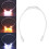 Luz de cuello USB 4LED 1000mAh 55x220x140mm Blanco 4