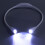 Luz de cuello USB 4LED 1000mAh 55x220x140mm Blanco 13