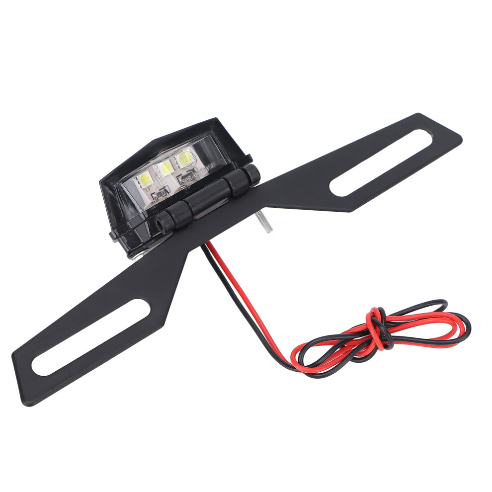 License Plate Tail Holder Iron Motorcycle Accessory Replacement For Msx125 Grom Msx125sf Black/Light 9491321724613