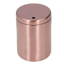 Porta stuzzicadenti di alta qualità in oro rosa 144 g 5,5x8 cm
