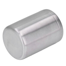 Porta stuzzicadenti 5,5x8 cm, 144 g Colore Acciaio