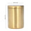 Porte-cure-dents en acier inoxydable doré, de 5,5  8 cm 12