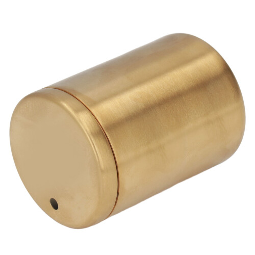 Porte-cure-dents en acier inoxydable doré, de 5,5  8 cm