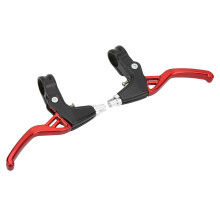 Levier de frein en alliage d'aluminium rouge pour VTT et vélo pliant