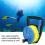 Bobina subacquea da 83 m blu in PC+Nylon, multifunzione 5