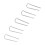 Spilli a forcella a forma di U, 200 pezzi, 17 mm, argento, per cucire 6