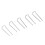 Spilli a forcella a forma di U, 200 pezzi, 17 mm, argento, per cucire 12