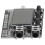 Placa transmisora FM LCD de 2 canales 76-108MHz 10