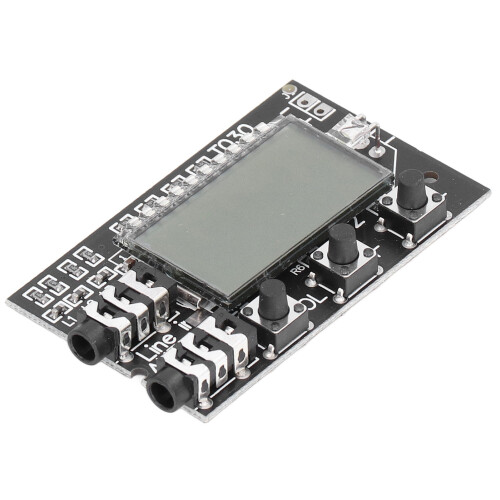 Placa transmisora FM LCD de 2 canales 76-108MHz 2