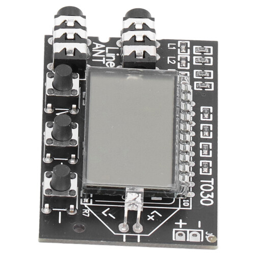 Placa transmisora FM LCD de 2 canales 76-108MHz