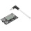 Placa transmisora FM LCD de 2 canales 76-108MHz 16