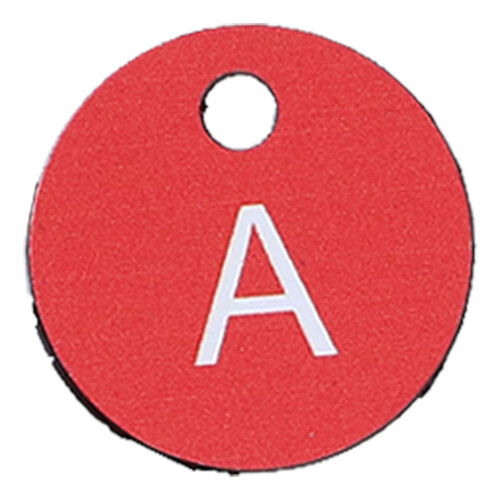 26 pezzi di etichette numerate per alveare in ABS, 3,5 cm, 26 colori. 2