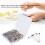 600 pezzi di spilli da cucito da 38 mm multicolori resistenti 11