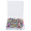 600 pezzi di spilli da cucito da 38 mm multicolori resistenti 2