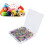 600 pezzi di spilli da cucito da 38 mm multicolori resistenti 14