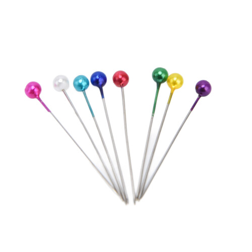 600 pezzi di spilli da cucito da 38 mm multicolori resistenti 2