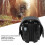 Protector auditivo profesional para caza 347g negro 3.5mm 10