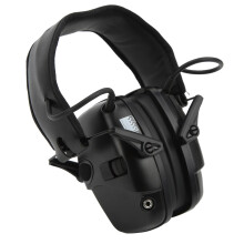 Professional Hunting Ear Defender Noise Reduction Outdoor Shooting Hearing Protective HeadsetBlack
