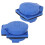 Conector industrial oculto de 5 pines azul y blanco 7