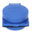 Conector industrial oculto de 5 pines azul y blanco 2