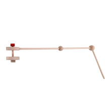 Braccio per mobile della culla, legno di faggio, 9.63oz, facile da montare