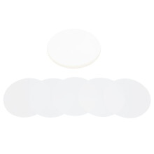 100 pezzi di film PVC per badge da 32 mm protettore trasparente