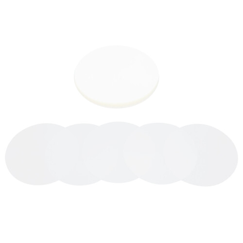 100 pezzi di film PVC per badge da 32 mm protettore trasparente