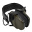 Protecteur auditif de chasse professionnel 347g Noir/Vert 15