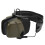 Protecteur auditif de chasse professionnel 347g Noir/Vert 6