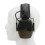 Protecteur auditif de chasse professionnel 347g Noir/Vert 13