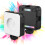 Luce LED RGB mini nera 2000 mAh 8x7x2,5 cm 3