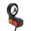 Interruttore del manubrio ABS 58 cm Arancione/Rosso per ATV 12