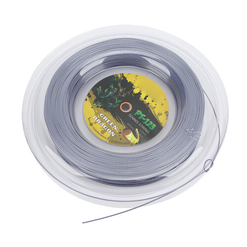 200 m Graues Polyester-Tennissait 1,25 mm Starrsaitenschicht