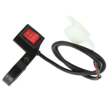 Interruttore del manubrio da 22 mm per moto e bici elettrica, controllo a 3 velocità, uso fuoristrada